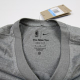 Phoenix Suns Nike NBA Authentics Dri-Fit Long Sleeve Shirt Men's Gray New-TOPS-147314