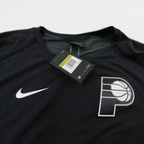 Indiana Pacers Nike NBA Authentics Dri-Fit Long Sleeve Shirt Men's Black New-TOPS-147518