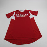 Bradley Braves adidas Climalite Short Sleeve Shirt Women's New without Tags S TOPS-147535