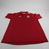 Bradley Braves adidas Climalite Polo Men's Red New with Tags M TOPS-147538
