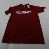 Bradley Braves adidas Ultimate Tee Short Sleeve Shirt Women's New with Tags S TOPS-147541