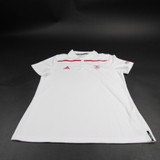 Bradley Braves adidas Climalite Polo Women's White New without Tags L TOPS-147542