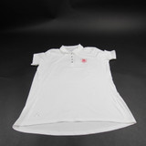 Bradley Braves adidas Climalite Polo Women's White Used S TOPS-147543