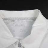 Bradley Braves adidas Climalite Polo Women's White Used S-TOPS-147543
