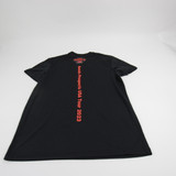 Unbranded Short Sleeve Shirt Men's Black Used L TOPS-147577