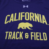 California Golden Bears Under Armour HeatGear Short Sleeve Shirt Women's S TOPS-147626