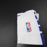 Nike NBA Authentics Socks Men's White/Blue New with Tags-ACCS-006605
