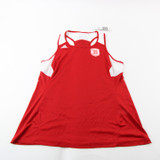 Bradley Braves adidas Climalite Sleeveless Shirt Women's Red/White New L-TOPS-147852