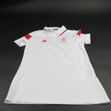 Bradley Braves adidas Polo Women's White Used S TOPS-147856