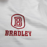 Bradley Braves adidas Polo Men's White Used XL TOPS-147857