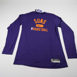 Phoenix Suns Nike NBA Authentics Dri-Fit Long Sleeve Shirt Men's Purple New-TOPS-147435