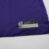 Phoenix Suns Nike NBA Authentics Dri-Fit Short Sleeve Shirt Men's Purple New-TOPS-147456
