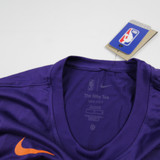 Phoenix Suns Nike NBA Authentics Dri-Fit Long Sleeve Shirt Men's Purple New-TOPS-147468