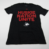 NIU Huskies adidas Amplifier Short Sleeve Shirt Men's Black Used XS-TOPS-147514