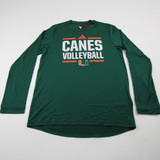 Miami Hurricanes adidas Aeroready Long Sleeve Shirt Men's Multiple Sizes TOPS-147683
