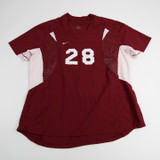 Bridgewater Eagles Nike Dri-Fit Practice Jersey - Soccer Women's Used Crimson/White M-JRSY-008763