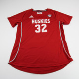NIU Huskies adidas Game Jersey - Soccer Women's Red New without Tags L JRSY-008719
