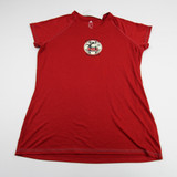 NIU Huskies adidas Short Sleeve Shirt Women's Red New with Tags Multiple Sizes TOPS-147433