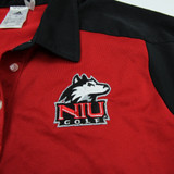 NIU Huskies adidas Polo Women's Red Used L TOPS-147438