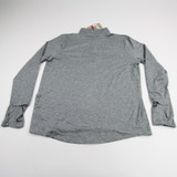 Oregon Ducks Nike Running Dri-Fit Pullover Women's Gray Used L-TOPS-147388