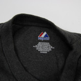 Majestic Short Sleeve Shirt Men's Charcoal Used XL TOPS-148157