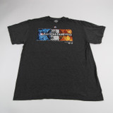 Majestic Short Sleeve Shirt Men's Charcoal Used XL TOPS-148157