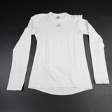 adidas Long Sleeve Shirt Men's White Used S-TOPS-147639