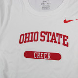 Ohio State Buckeyes Nike Short Sleeve Shirt Men's White Used XS-TOPS-148288