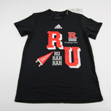 Rutgers Scarlet Knights adidas Short Sleeve Shirt Women's New with Tags XS TOPS-148209