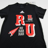 Rutgers Scarlet Knights adidas Short Sleeve Shirt Women's New with Tags XS TOPS-148209