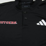 Rutgers Scarlet Knights adidas Polo Women's Black New with Tags XS TOPS-148211