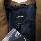 Express Winter Jacket Men's Brown Used XLT TOPS-148473
