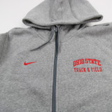Ohio State Buckeyes Nike Jacket Women's Gray New-TOPS-148497