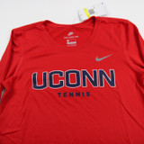 UConn Huskies Nike Nike Tee Long Sleeve Shirt Women's Red New S-TOPS-148576