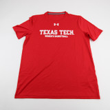 Texas Tech Red Raiders Under Armour HeatGear Short Sleeve Shirt Men's S TOPS-148581