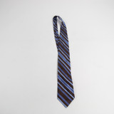 Ike Behar Necktie Men's Brown/Blue Used OSFA-ACCS-006738