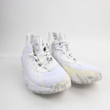 adidas Dame Basketball Shoe Men's White/Off-White Used 17-SHOE-018673