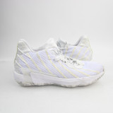 adidas Dame Basketball Shoe Men's White Used 17 SHOE-018673