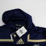 George Washington Colonials adidas Aeroready Sweatshirt Men's Navy/Gold New M-TOPS-148724