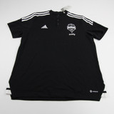 Seattle Sounders FC adidas Polo Men's Black Used L-TOPS-148237