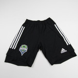 Seattle Sounders FC adidas Game Shorts Men's Black Used-SHOR-032292