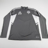Seattle Sounders FC adidas Pullover Men's Gray Used M-TOPS-148309