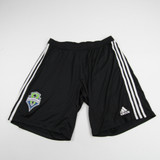 Seattle Sounders FC adidas Game Shorts Men's Black Used-SHOR-032304