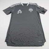 Seattle Sounders FC adidas Primegreen Short Sleeve Shirt Men's Gray Used M-TOPS-148544