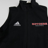 Rutgers Scarlet Knights adidas Vest Women's Black New with Tags S TOPS-148163