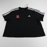 Rutgers Scarlet Knights adidas Short Sleeve Shirt Women's Multiple Sizes TOPS-148178