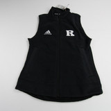 Rutgers Scarlet Knights adidas Vest Women's Black New with Tags Multiple Sizes TOPS-148182