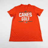 Miami Hurricanes adidas Aeroready Short Sleeve Shirt Women's Multiple Sizes TOPS-147864