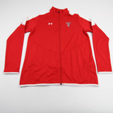 Texas Tech Red Raiders Under Armour Jacket Women's Red New without Tags S TOPS-148302