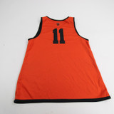 Princeton Tigers Nike Practice Jersey - Basketball Women's Black/Orange Used M-JRSY-008807